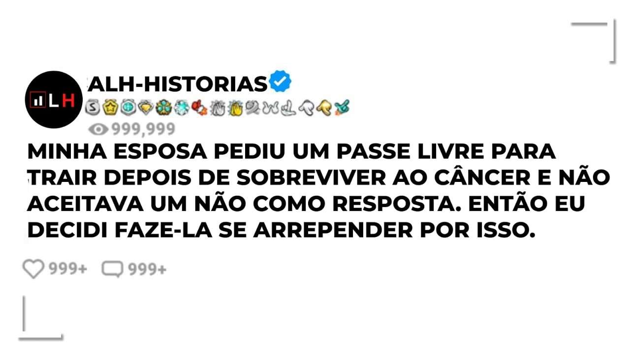 MINHA ESPOSA PEDIU PARA DORMIR COM OUTRO APÓS SOBREVIVER AO CÂNCER. | REACT