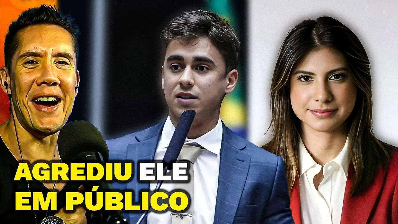 Nikolas Ferreira é agredido por deputada do PT