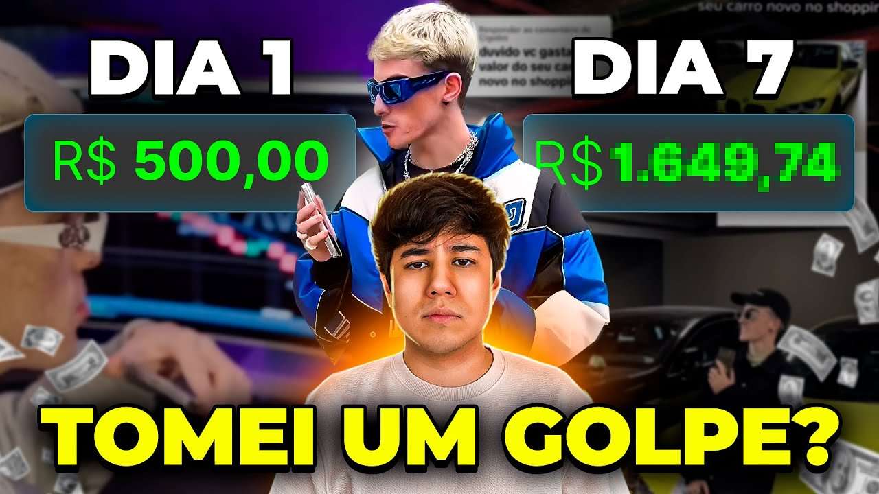 TESTEI ROBÔ DE INVESTIMENTOS DO MENINO DAS GRIFES?! GIOBRANDII