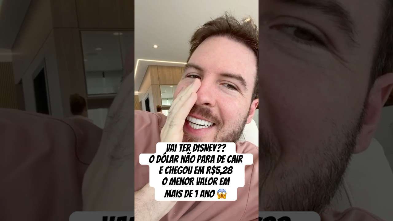 O DOLLAR NAO PARA DE CAIR 😱 (Menor valor em 1 ano)