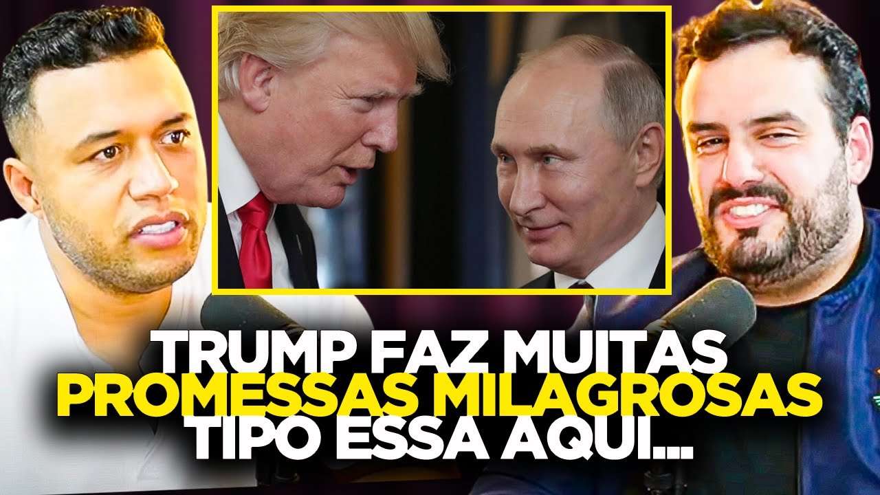 RENATO BATISTTA DEBATE SOBRE COMO O TRUMP ACABARIA COM A GU3RRA DA RUSSI@