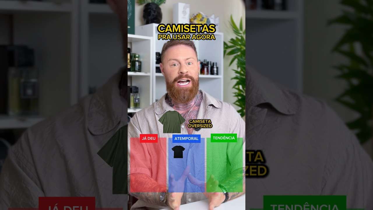Qual CAMISETA é TENDÊNCIA, ATEMPORAL ou ULTRAPASSADA? 👀