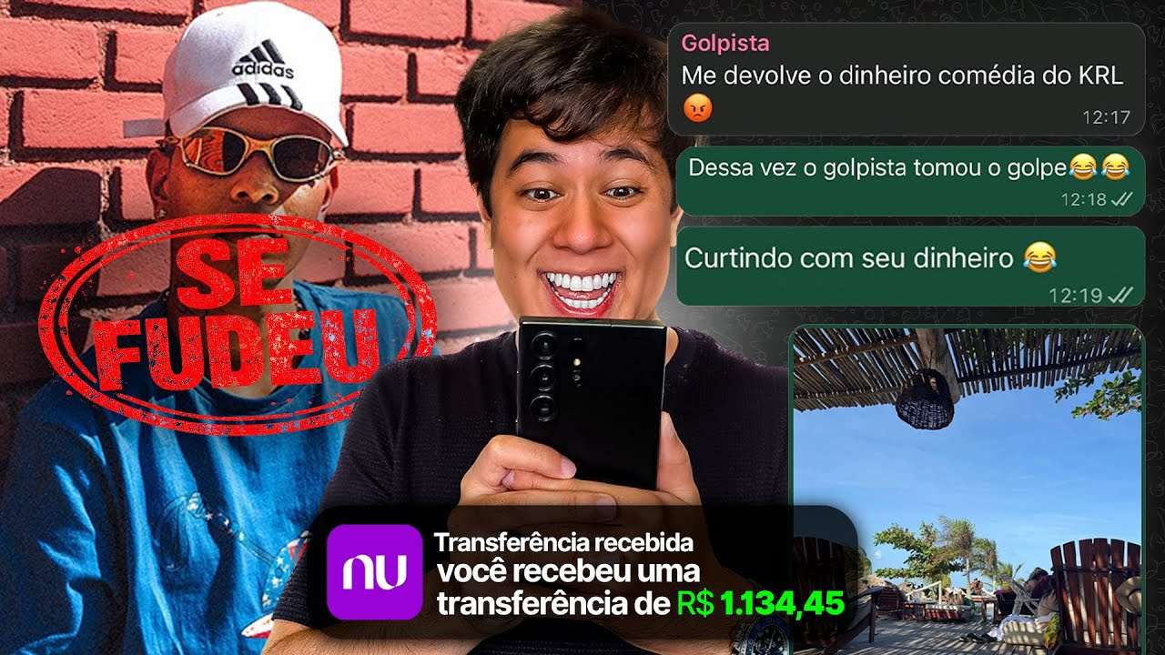 ENGANEI O GOLPISTA DO GRUPO DE TAREFAS DO TELEGRAM!