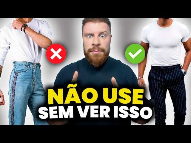 CAMISETA POR DENTRO DA CALÇA: 15 Looks pra SE INSPIRAR antes de USAR | Moda Masculina 2024