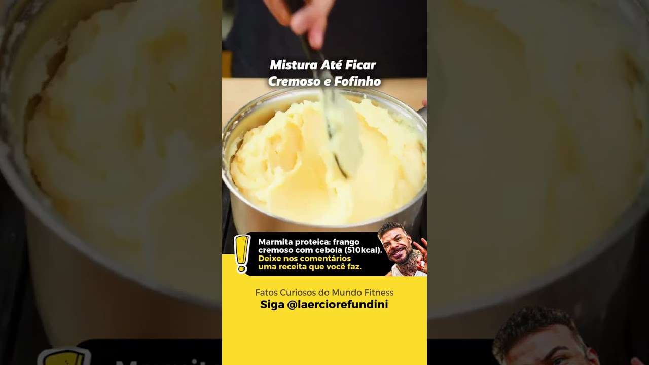 Frango Cremoso com Cebola  45g de Proteína e Sabor Absurdo