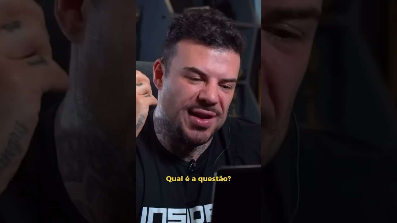 Exemplo que deve ser seguido por todos que gravam na academia!