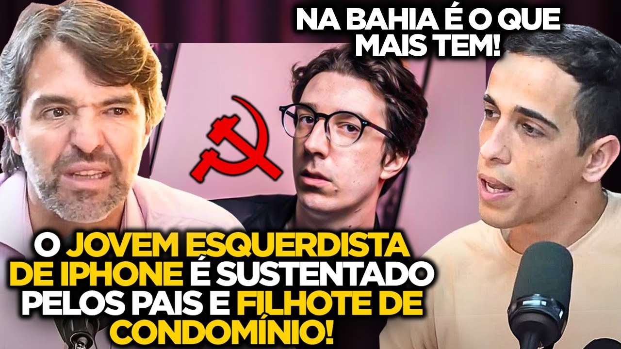 O NÚMERO de JOVENS ESQUERDISTAS no BRASIL TÁ CRESCENDO MUITO e isso É PREOCUPANTE!