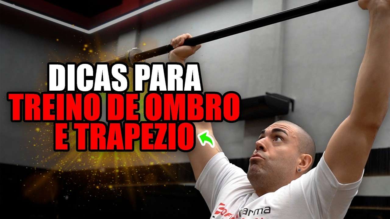 Dicas para TREINO DE OMBRO E TRAPEZIO