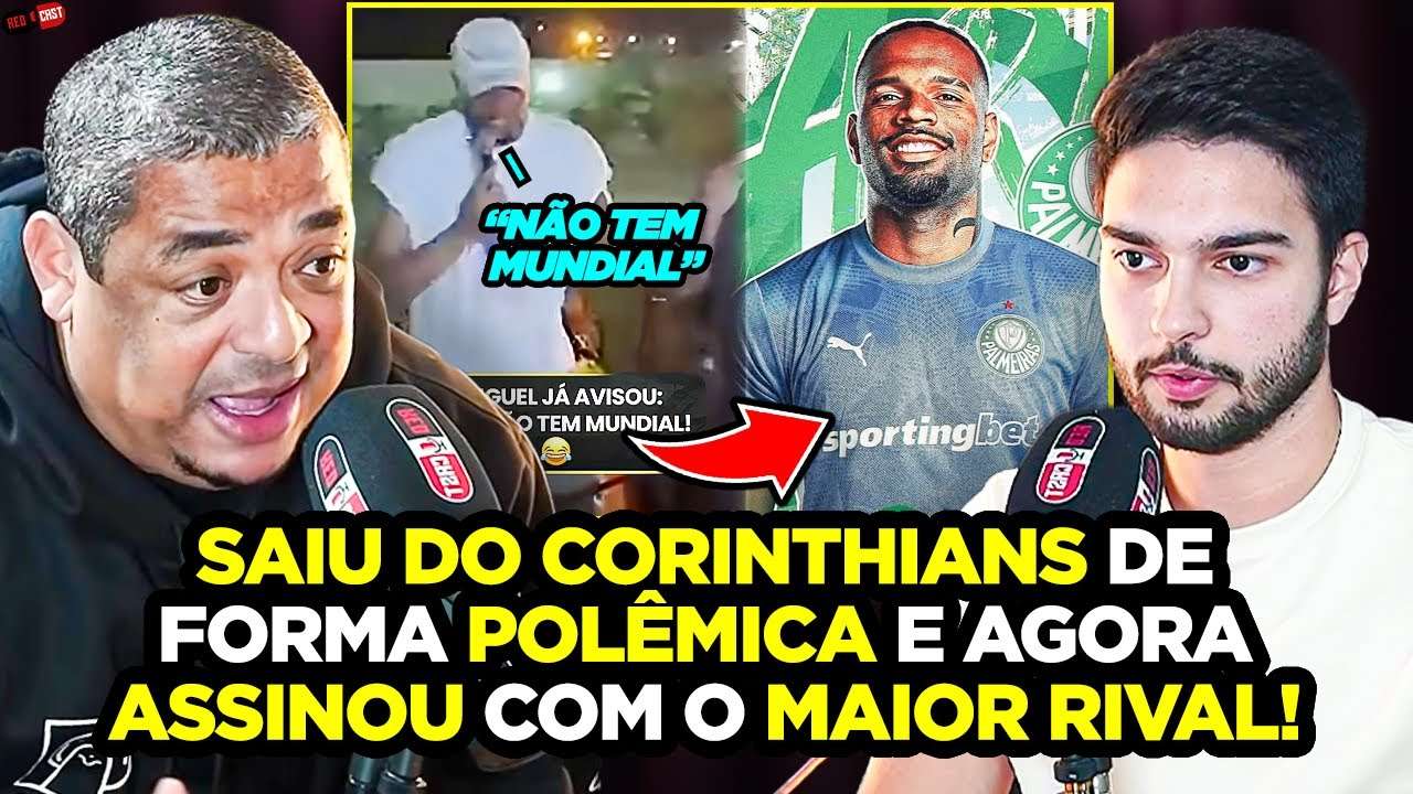 CARLOS MIGUEL CANTA “PALMEIRAS NÃO TEM MUNDIAL” E VAI PARA O PALMEIRAS