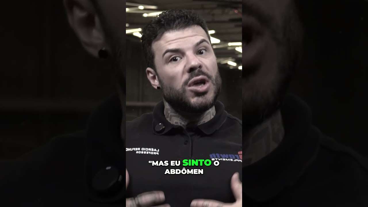 Exercício de Abdômen ERRADO  Descubra o Segredo do Rolinho!