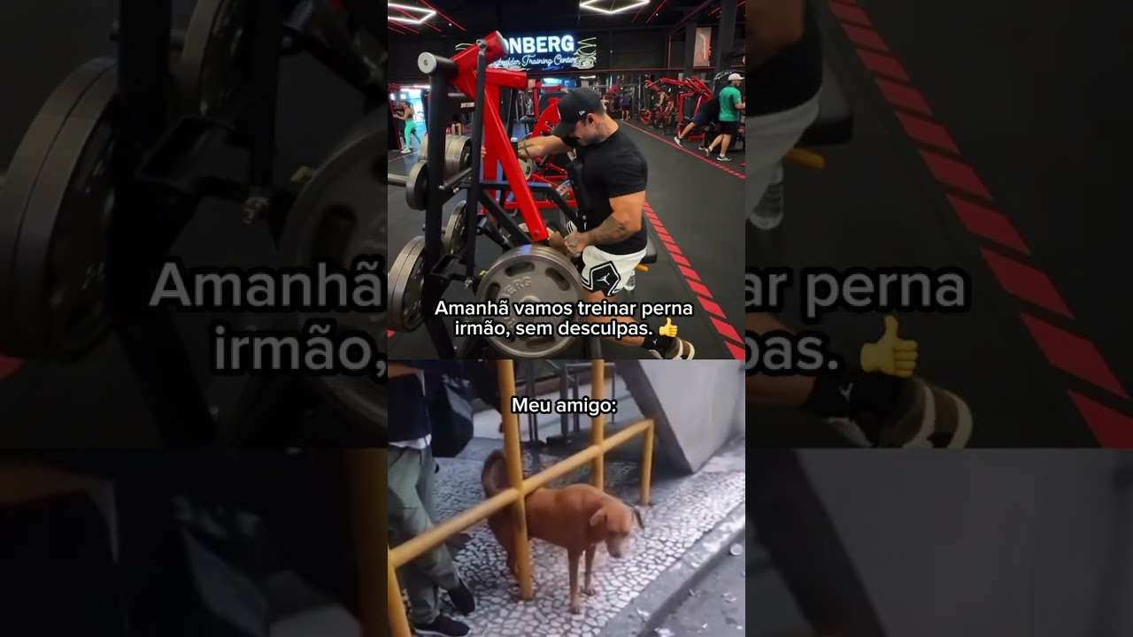 ALGUÉM QUE VOCÊ CONHECE É ASSIM NO DIA DE PERNA?