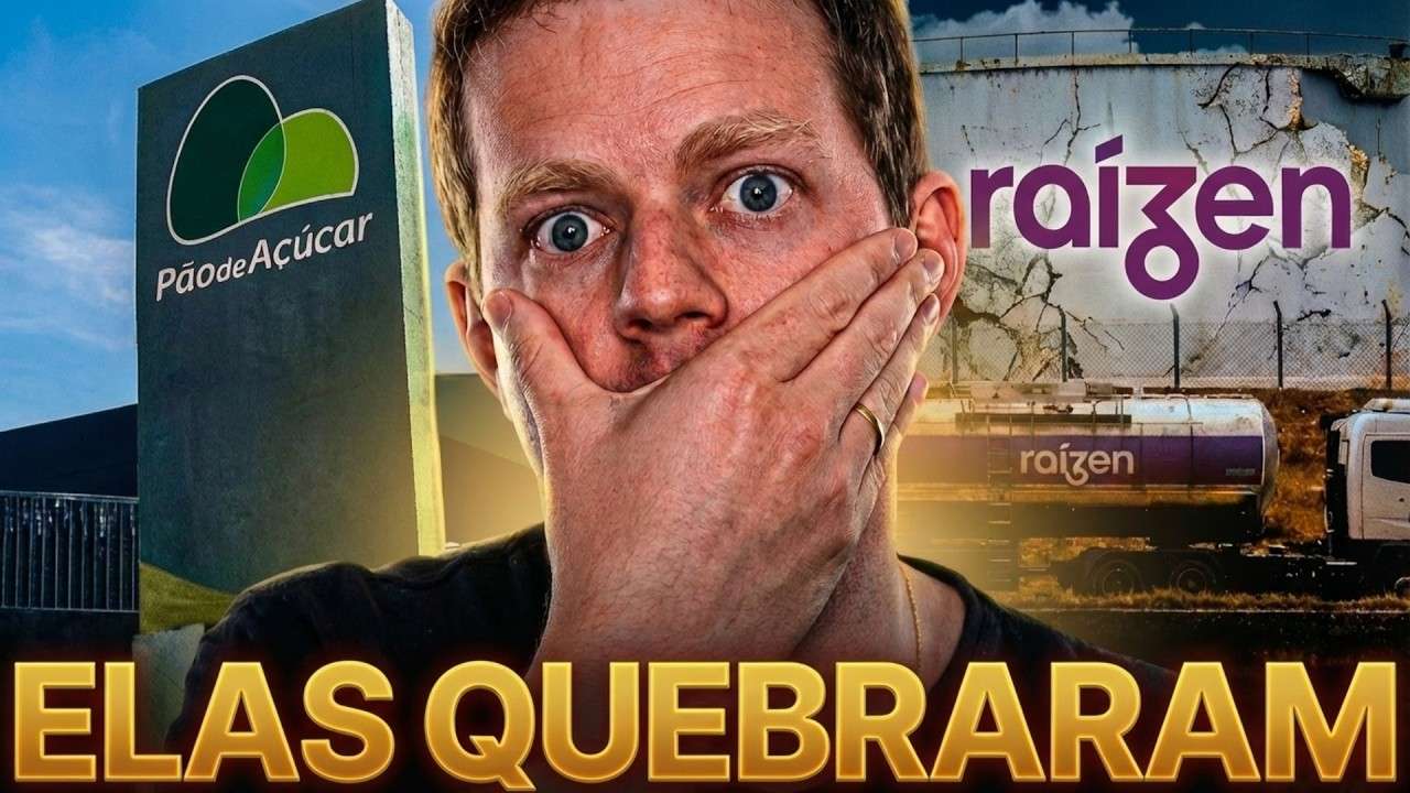 RAÍZEN E PÃO DE AÇUCAR QUEBRARAM? (RAIZ4 e PCAR3)