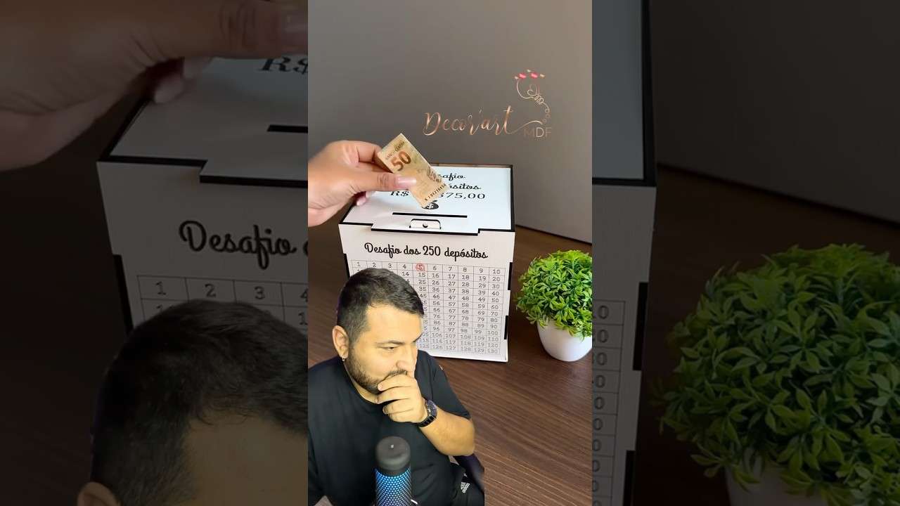 Desafio para juntar mais de R$31.374. O que você achou?