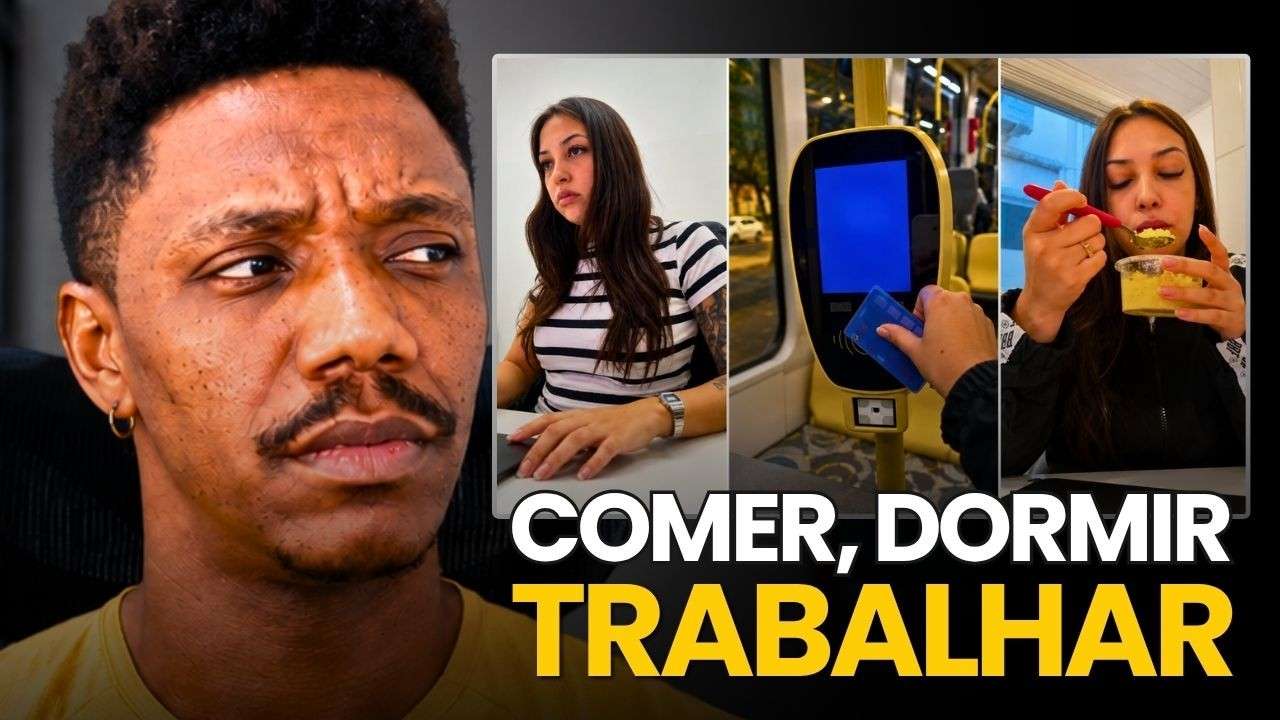 Funcionária viraliza ROTINA brutal do TRABALHADOR CLT