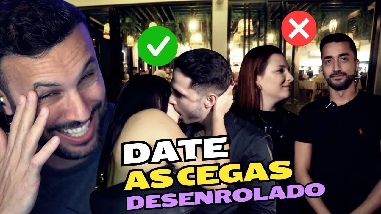 BEIJO & REJEIÇÃO AO VIVO / DATE ÀS CEGAS DESENROLADO REACT NERD SEDUTOR