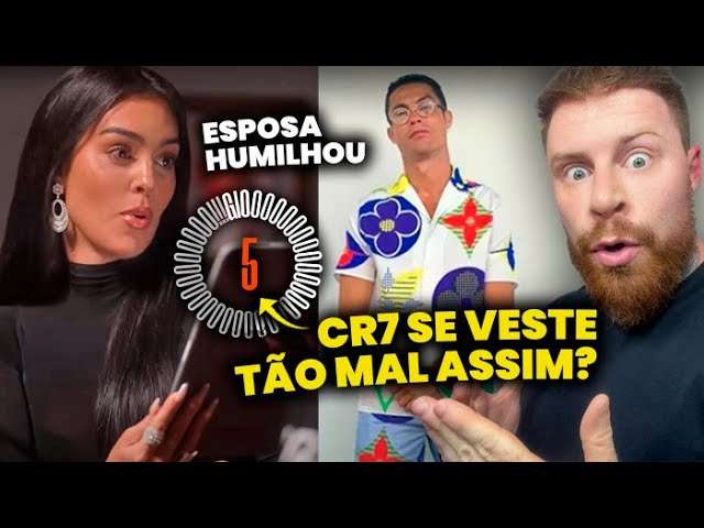 ESPOSA de CRISTIANO RONALDO HUMILHA seus LOOKS (Será que o CR7 se Veste TÃO MAL assim?)