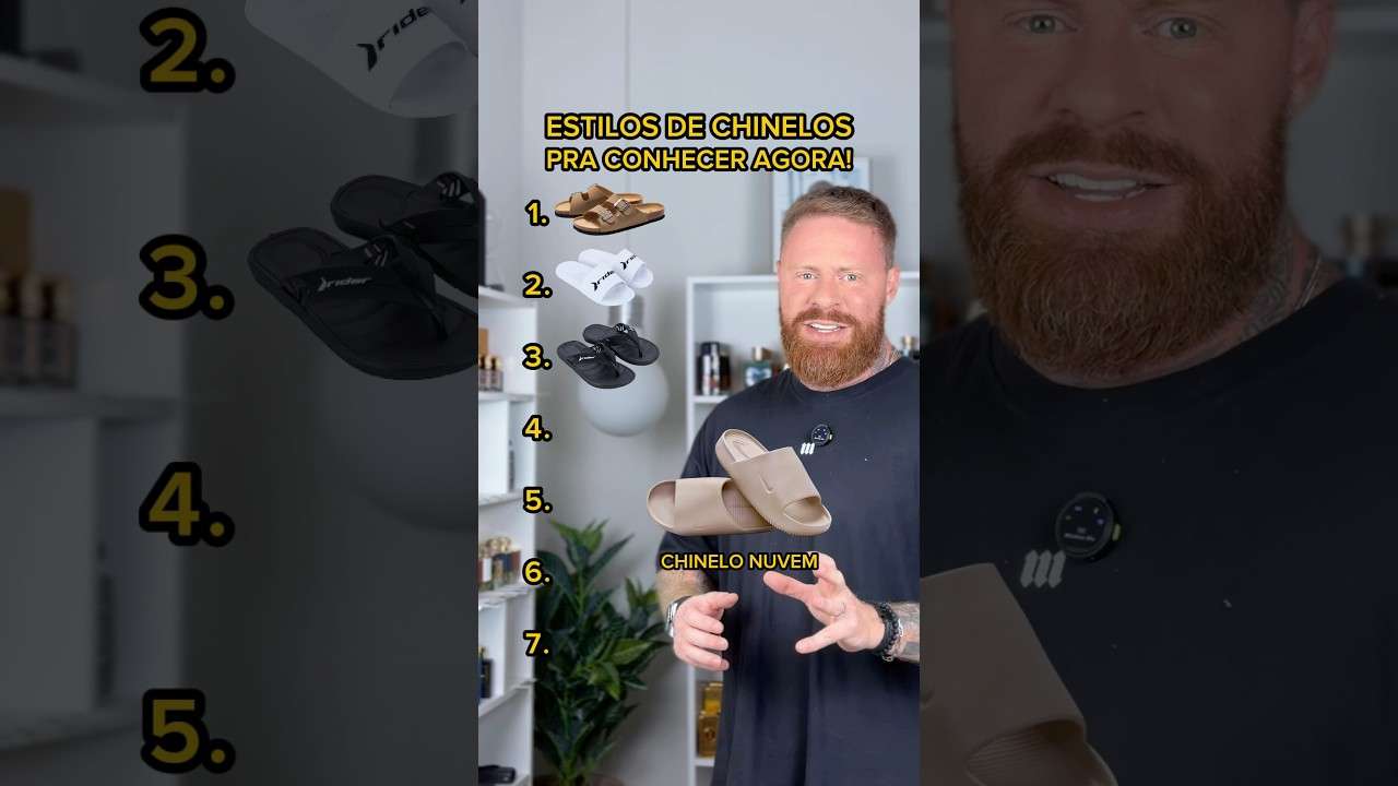 7 Tipos de CHINELOS que VOCÊ PRECISA CONHECER AGORA!!!
