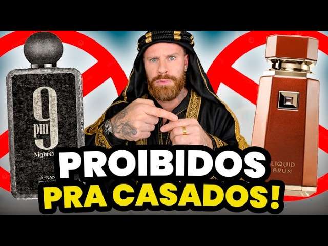 5 Perfumes ÁRABES PROIBIDOS para HOMENS CASADOS (Usou é PROBLEMA em Casa!) | Perfumes Masculinos