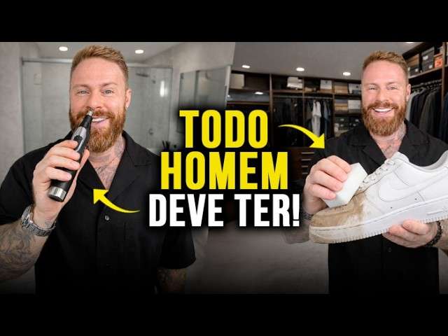 5 Produtos REVOLUCIONÁRIOS de HIGIENE que TODO HOMEM deve ter! (eu DUVIDO que VOCÊ tenha todos!)
