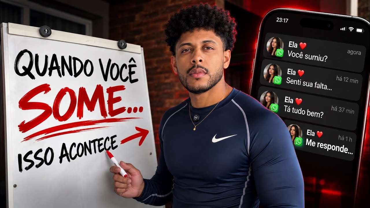 PSICOLOGIA DO SUMIÇO — É Assim Que Ela Vai Correr Atrás de Você 