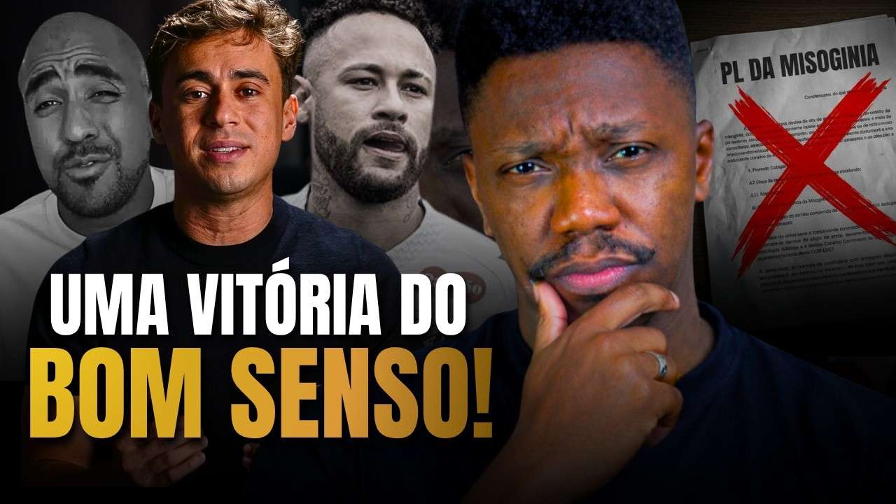 PL DA MISOGINIA sofre ENTERRADA! Uma vitória da lógica sobre a narrativa
