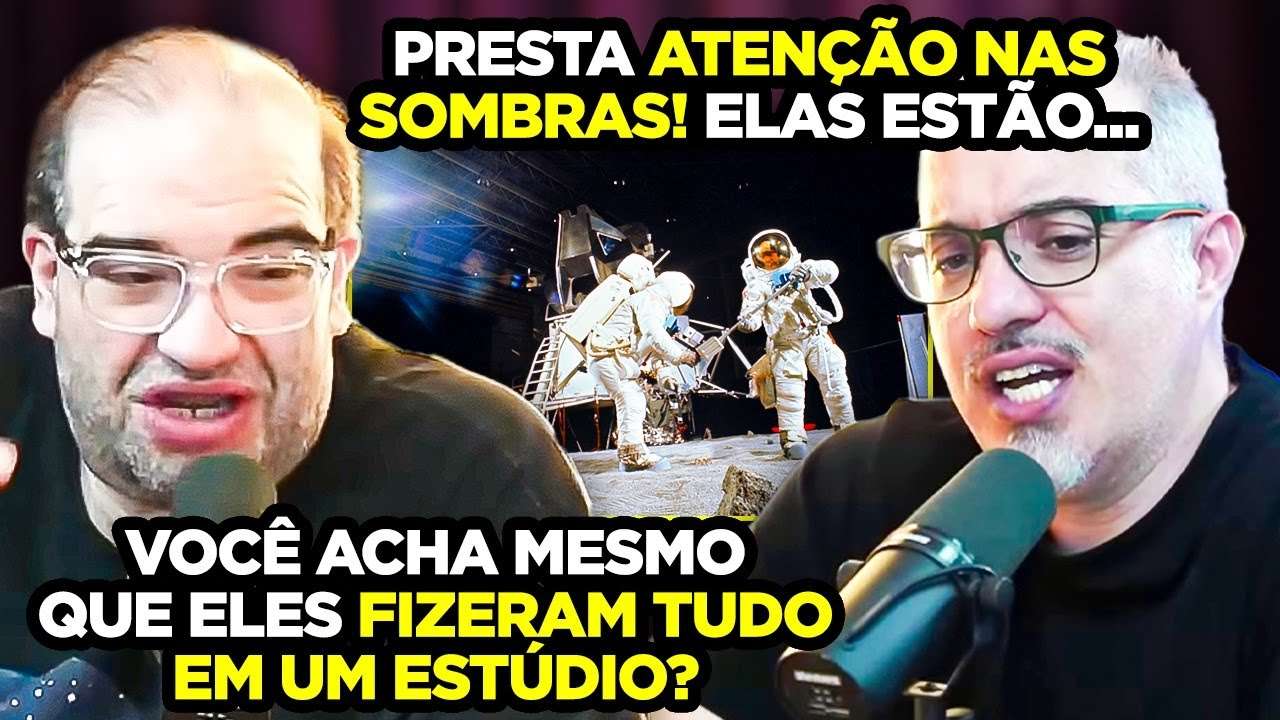 NUNCA FOMOS PARA A LUA? SACANI E DANIEL LOPEZ DEBATEM SOBRE A MISSÃO APOLLO 11