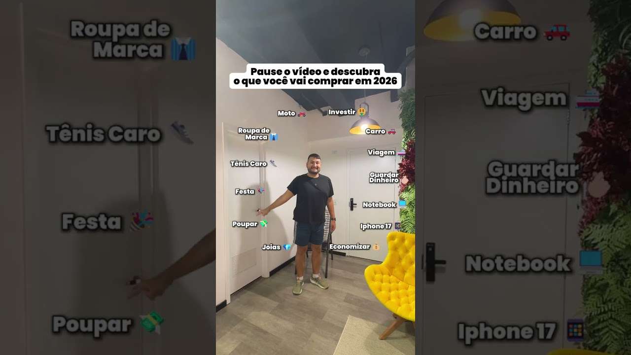 Essa eu quero ver, me fala aí o que vocês vão comprar em 2026 🤔