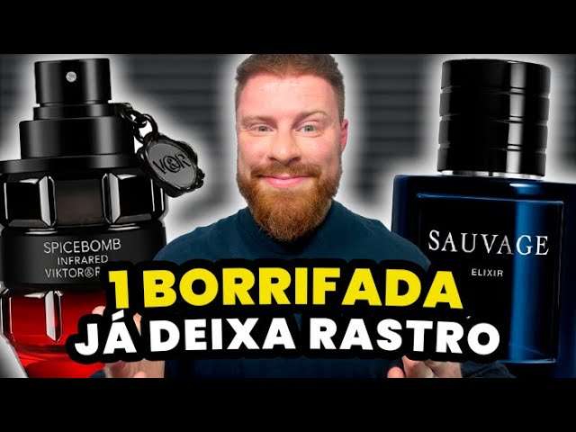 6 PERFUMES FORTES que 1 Borrifada já DEIXA RASTRO | Perfumes Masculinos