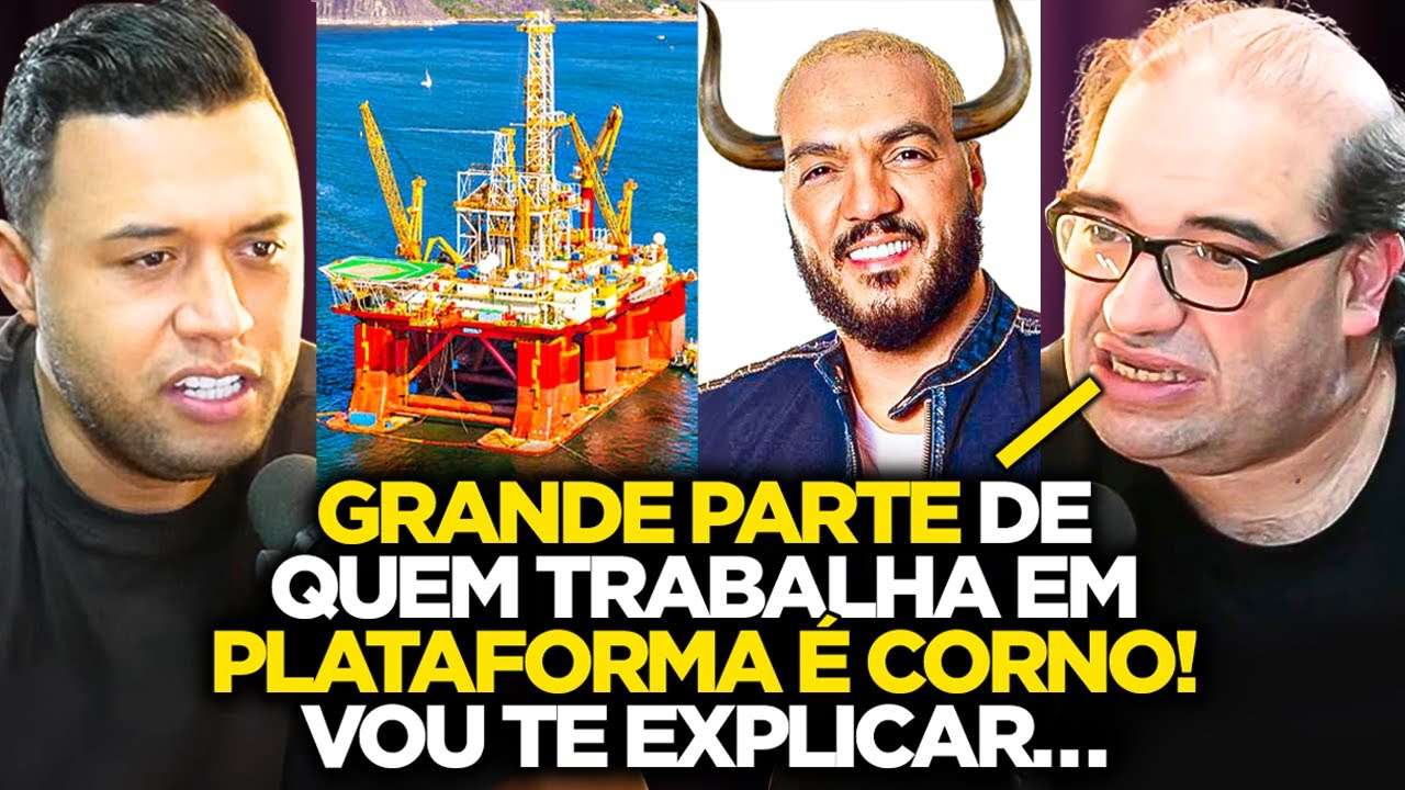 SACANI CONTA EM DETALHES AS COISAS ABSURDAS QUE ROLAM NAS PLATAFORMAS DE PETRÓLEO!