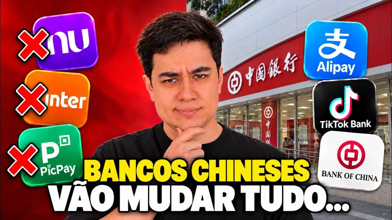 FIM DO NUBANK? BANCOS CHINESES ESTÃO INVADINDO O BRASIL!