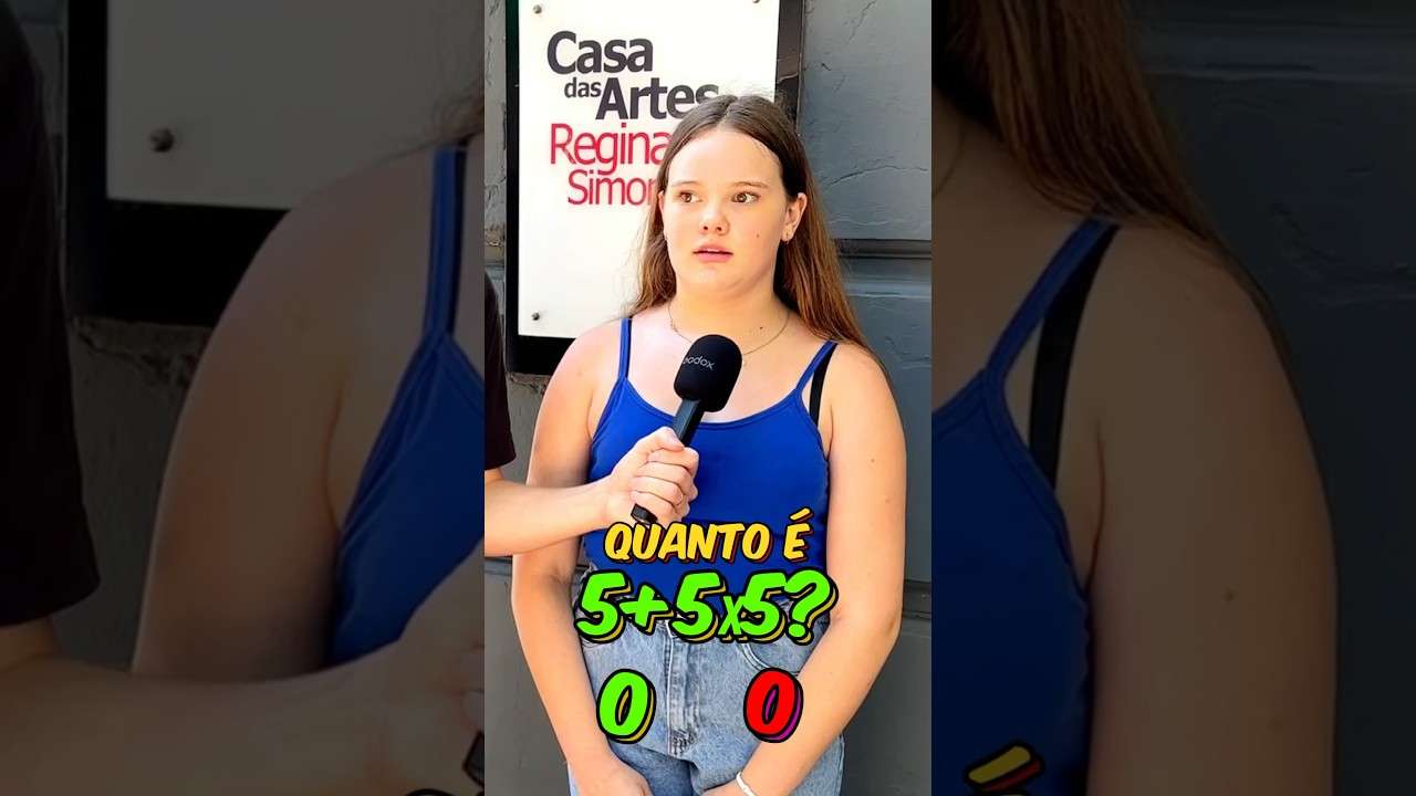 Quanto é 5+5x5? #humor #calculo #viral #matematica