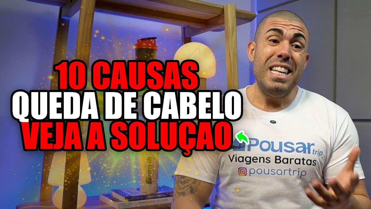 10 causas da queda de cabelo que leva a calvície