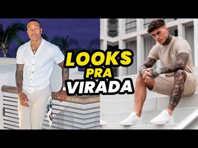 RÉVEILLON 2023: 21 Ideias de Looks Masculinos para a VIRADA | Qual é a Tendência? Qual Cor Usar?