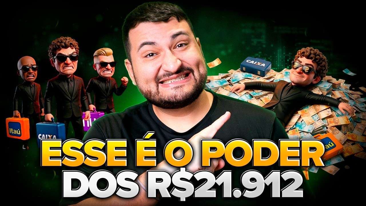 Por que os bancos ODEIAM quem tem R$ 21.912 PARADOS na conta