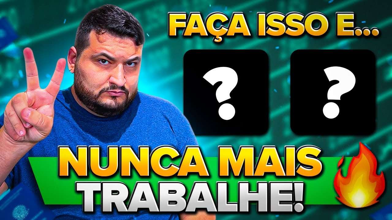 2 INVESTIMENTOS para VIVER DE RENDA e PARAR DE TRABALHAR!