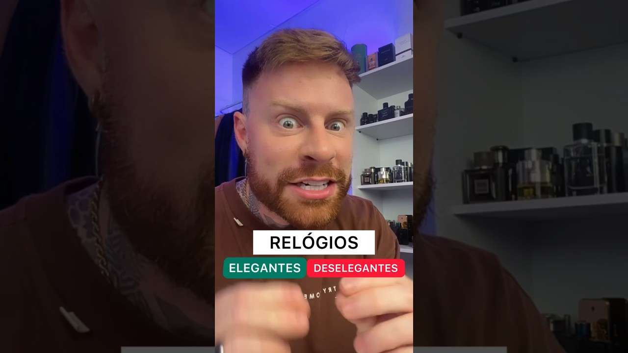 ELEGANTE ❌ DESELEGANTE: RELÓGIOS MASCULINOS pro dia a dia