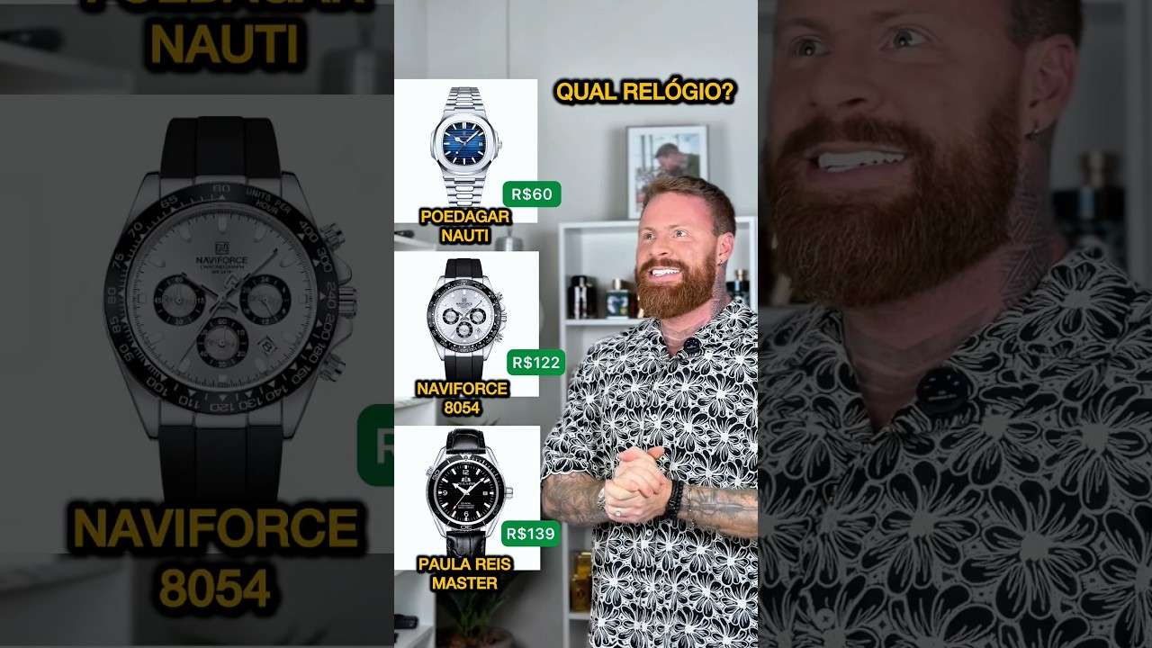 Qual RELÓGIO BARATO vocês escolheriam TIMÊ?