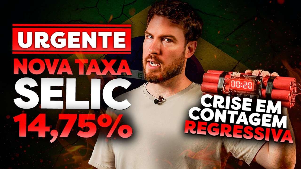 TAXA SELIC EM 14,75% | O PIOR AINDA ESTÁ POR VIR (se prepare)