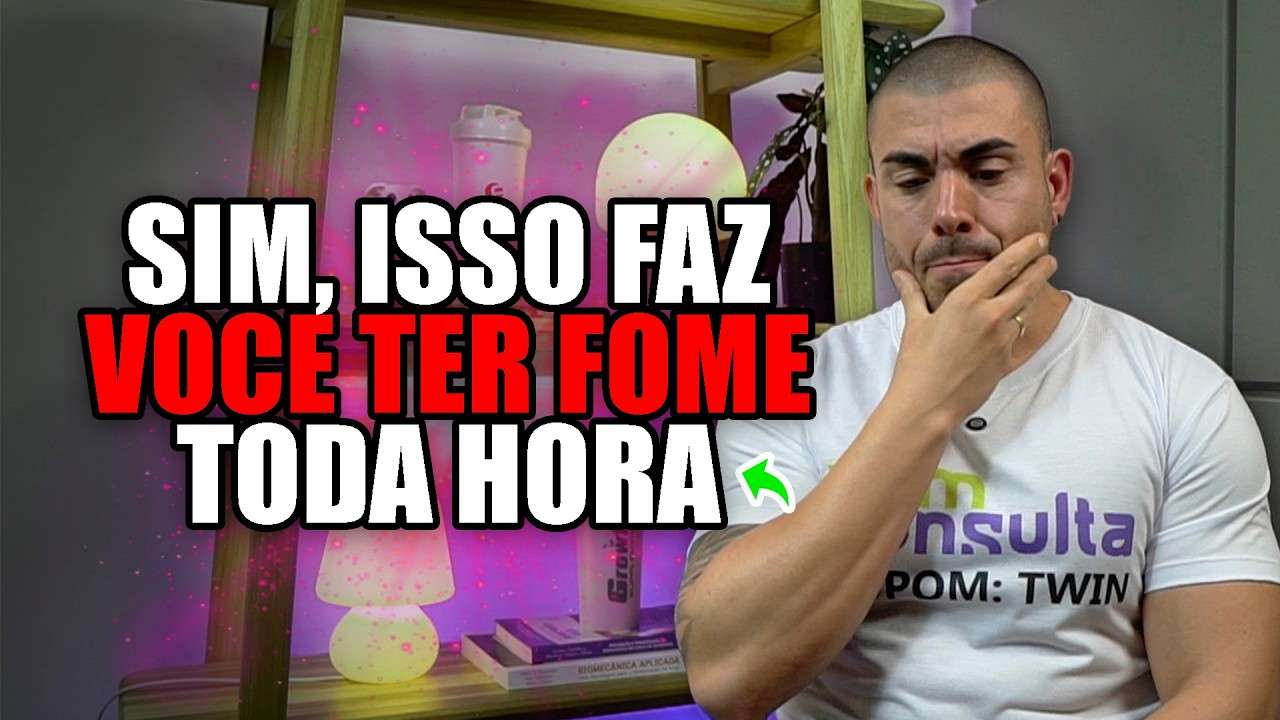 ERROS que te fazem ter FOME O DIA INTEIRO