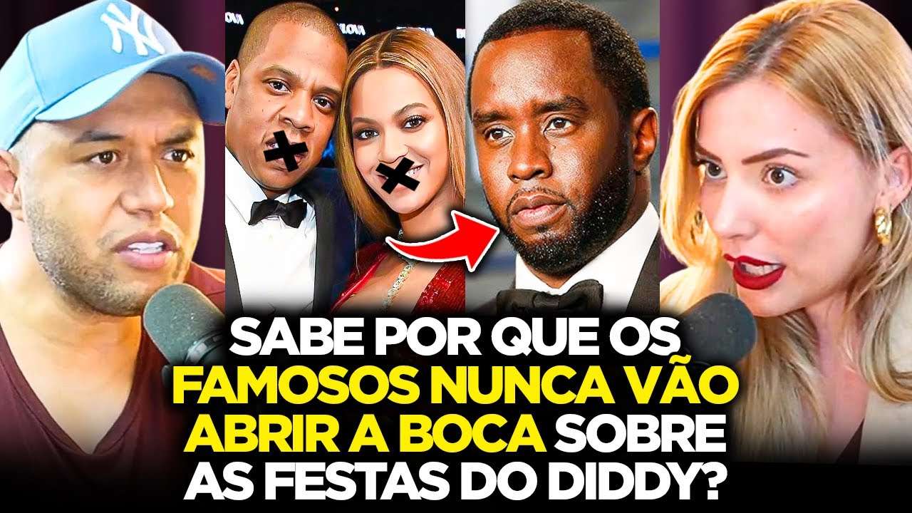 Por isso BEYONCÉ e OUTROS FAMOSOS NÃO se PRONUNCIAM sobre o CASO DIDDY!