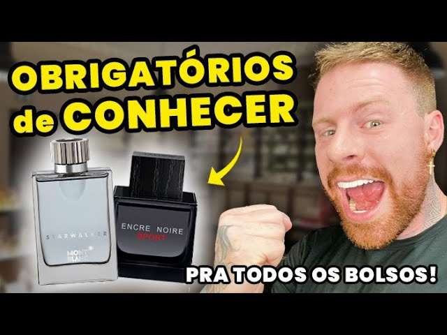 7 PERFUMES IMPORTADOS, de R$50 à R$450, OBRIGATÓRIOS pra TODO HOMEM Conhecer | Perfumes Masculinos