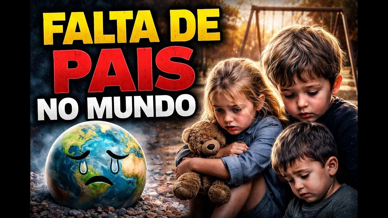 O MUNDO VAI FRACASSAR COM A FALTA DE "PAIS PRESENTES"