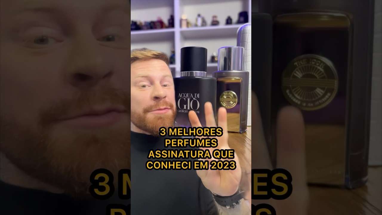 3 MELHORES PERFUMES ASSINATURA que conheci em 2023 🔥