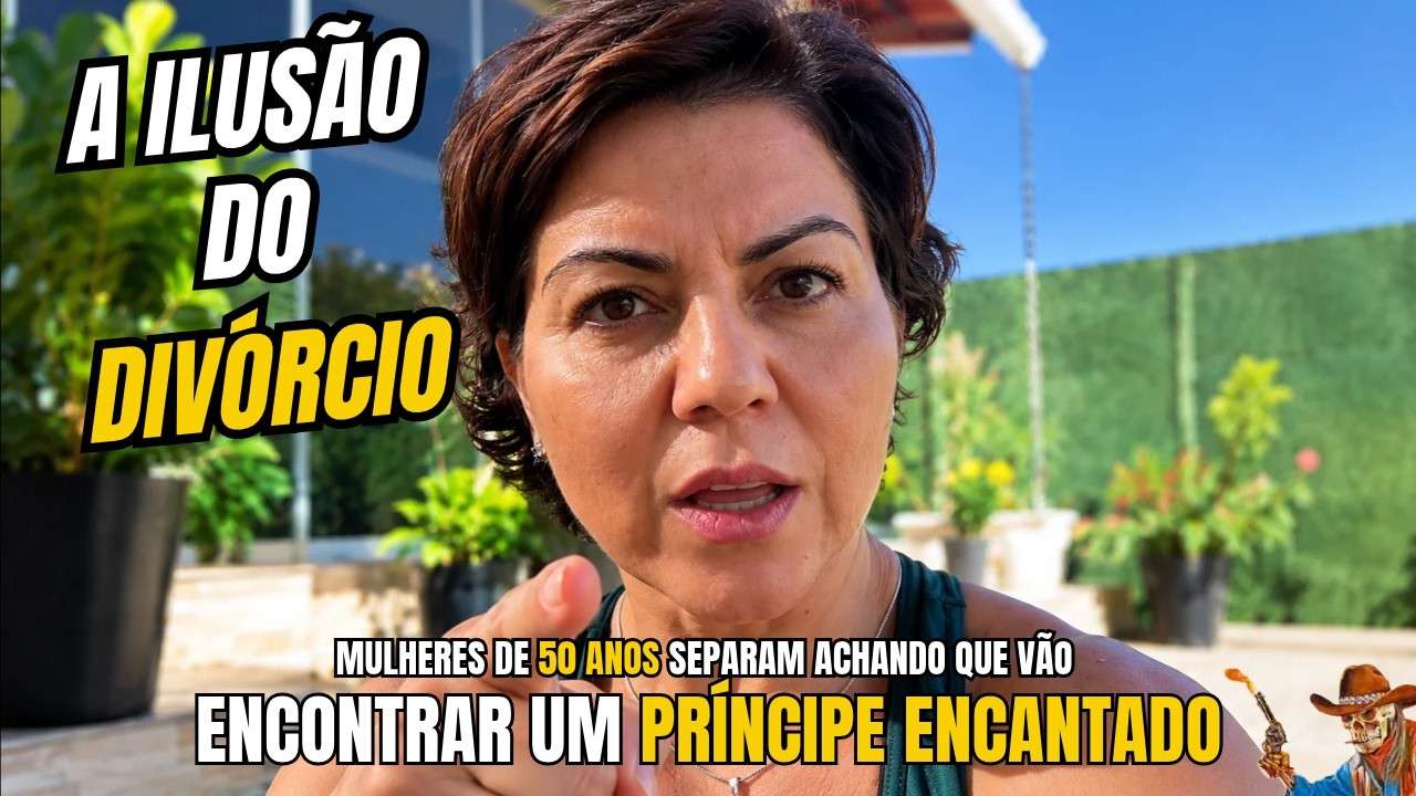 A ILUSÃO DO DIVÓRCIO "ACHAM QUE VÃO ACHAR UM PRÍNCIPE ENCANTADO COM 50 ANOS"