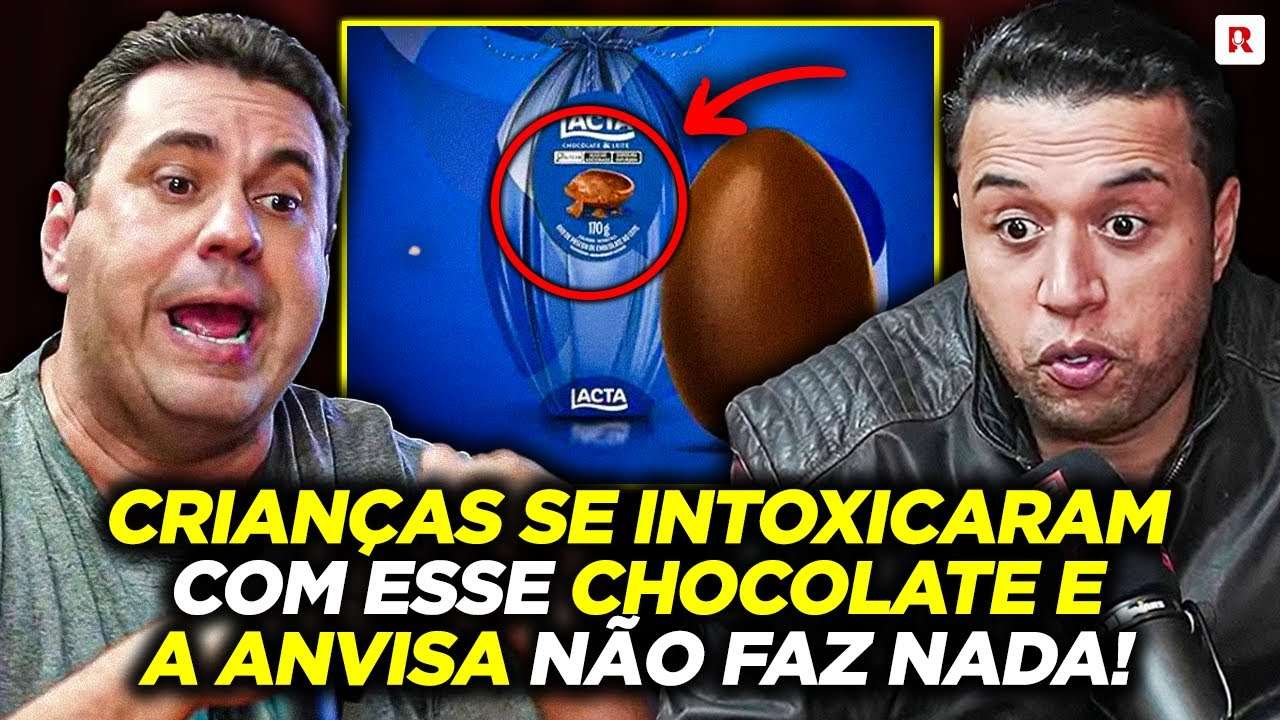 CUIDADO! NÃO DEIXE NINGUÉM NA SUA CASA CONSUMIR ESSE CHOCOLATE...