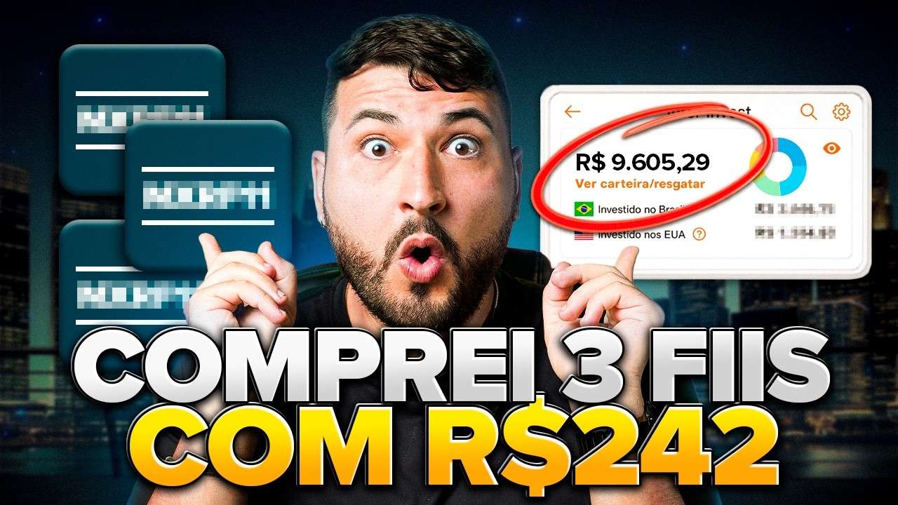 A BOLSA SUBIU 11%, MAS OS FIIs CAÍRAM E EU COMPREI | Começando com R$200 #38