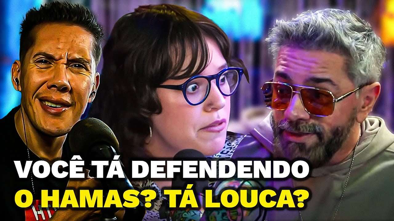 VILELA FICA P#T0 com FEMINISTA e INTERROMPE o Debate