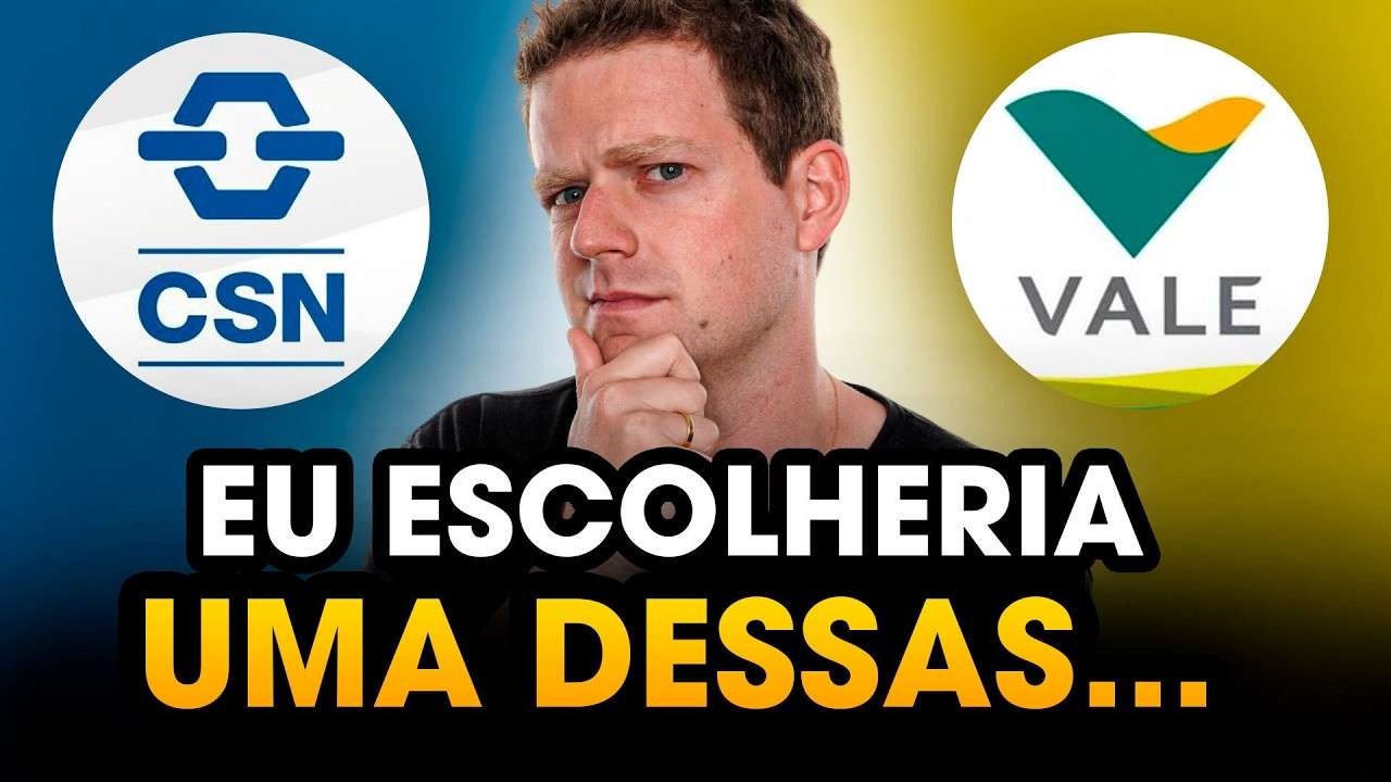 VALE3 ou CMIN3? QUAL ESTÁ MAIS BARATA E É UMA OPORTUNIDADE HOJE?
