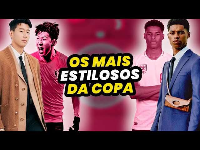 Os 7 JOGADORES mais ESTILOSOS da Copa!