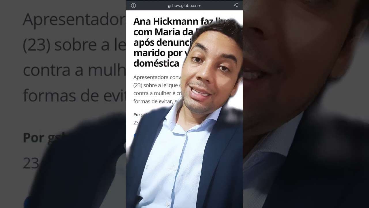 ANA HICKMANN FAZENDO LIVE COM A MARIA DA PENHA. A GU3RR4 DE NARRATIVAS!